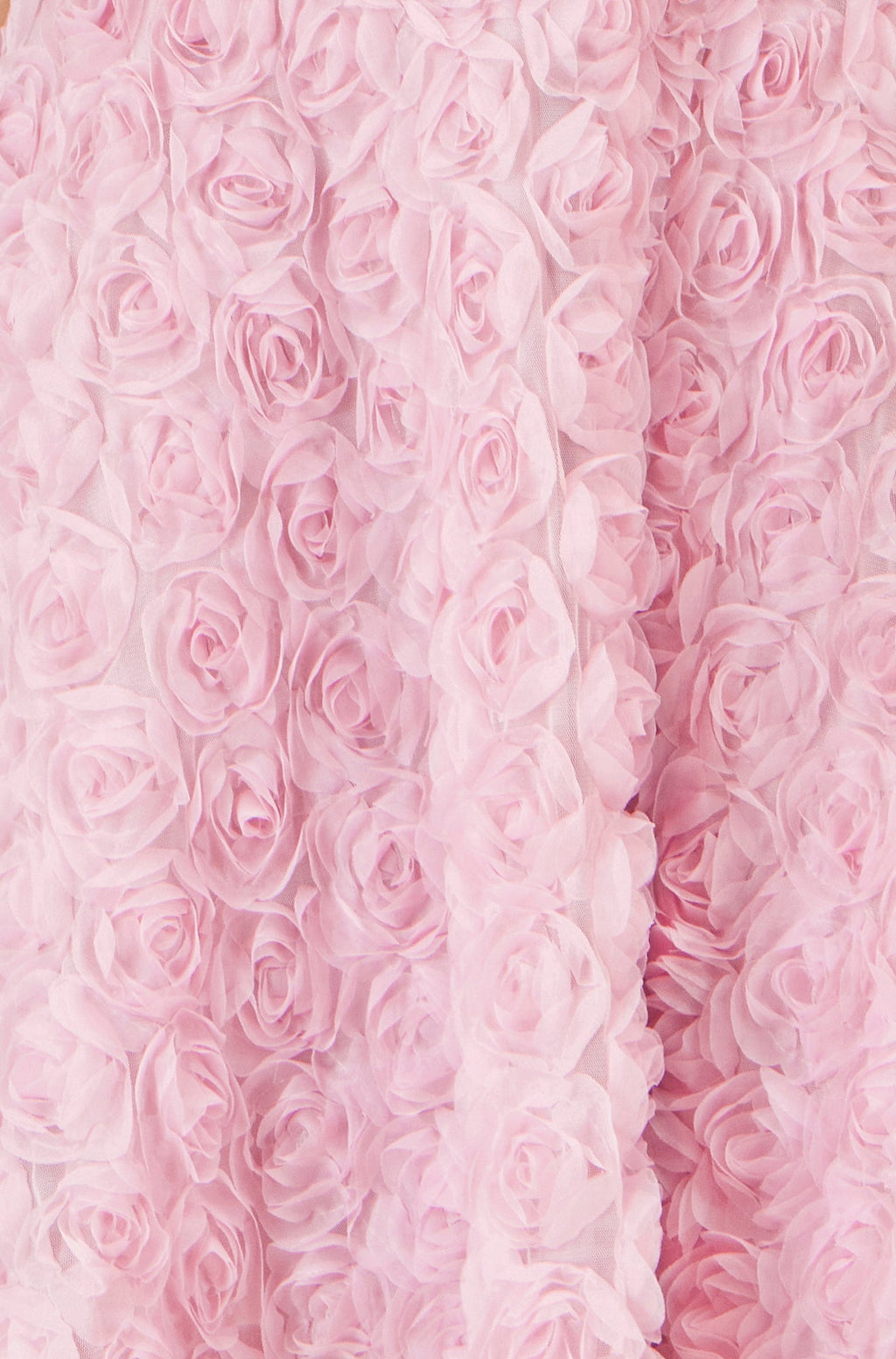 Yumi Pink Applique Floral Skater Dress