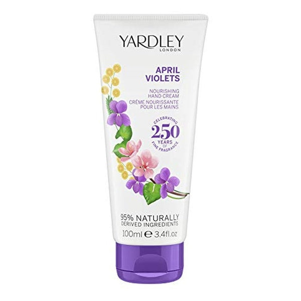 Yardley April Violets Hand Cream 100ml
