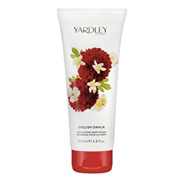 Yardley English Dahlia Exfoliating Body Scrub 200ml