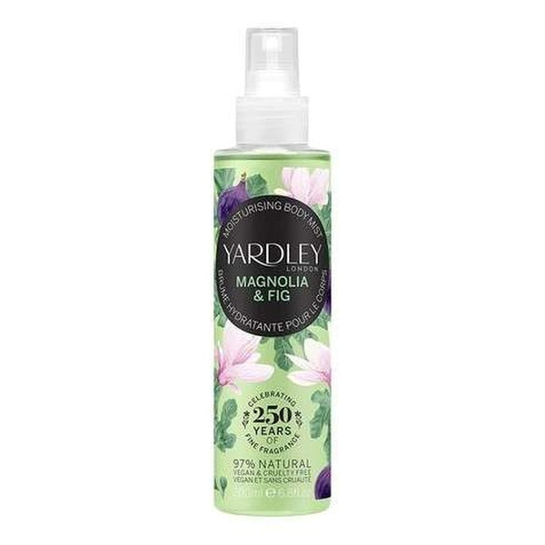 Yardley Magnolia & Fig Moisturising Fragrance Mist 200ml Spray
