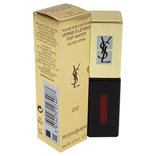 Yves Saint Laurent Vernis à Levres Pop Water 6ml - 202 Rouge Splash