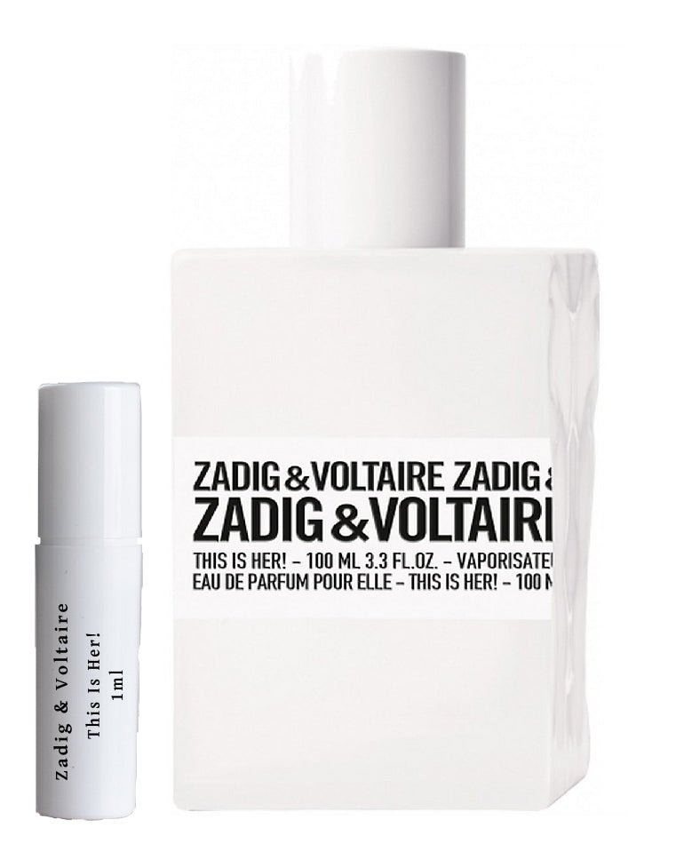 Zadig And Voltaire This is Her sample perfume spray