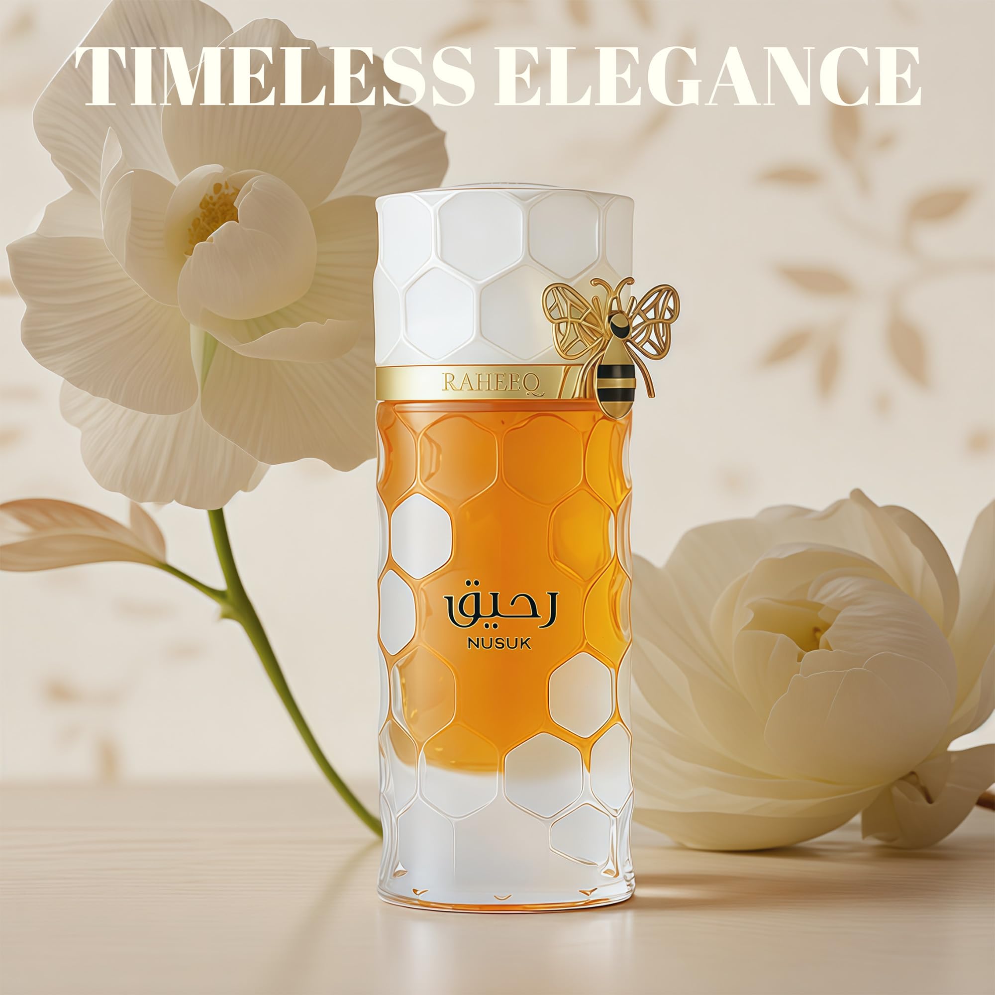 A CENTER Raheeq Women’s Perfume 3.4 oz EDP – Honey, Lemon, Coconut & Vanilla | Long-Lasting Luxury Scent