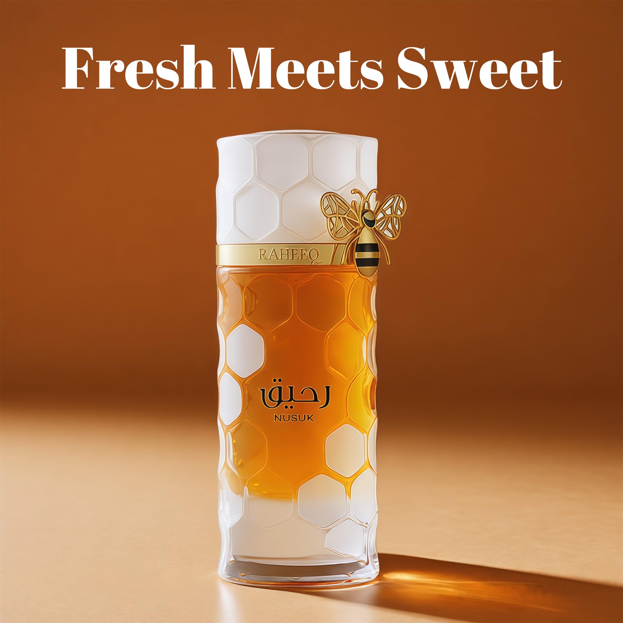 A CENTER Raheeq Women’s Perfume 3.4 oz EDP – Honey, Lemon, Coconut & Vanilla | Long-Lasting Luxury Scent