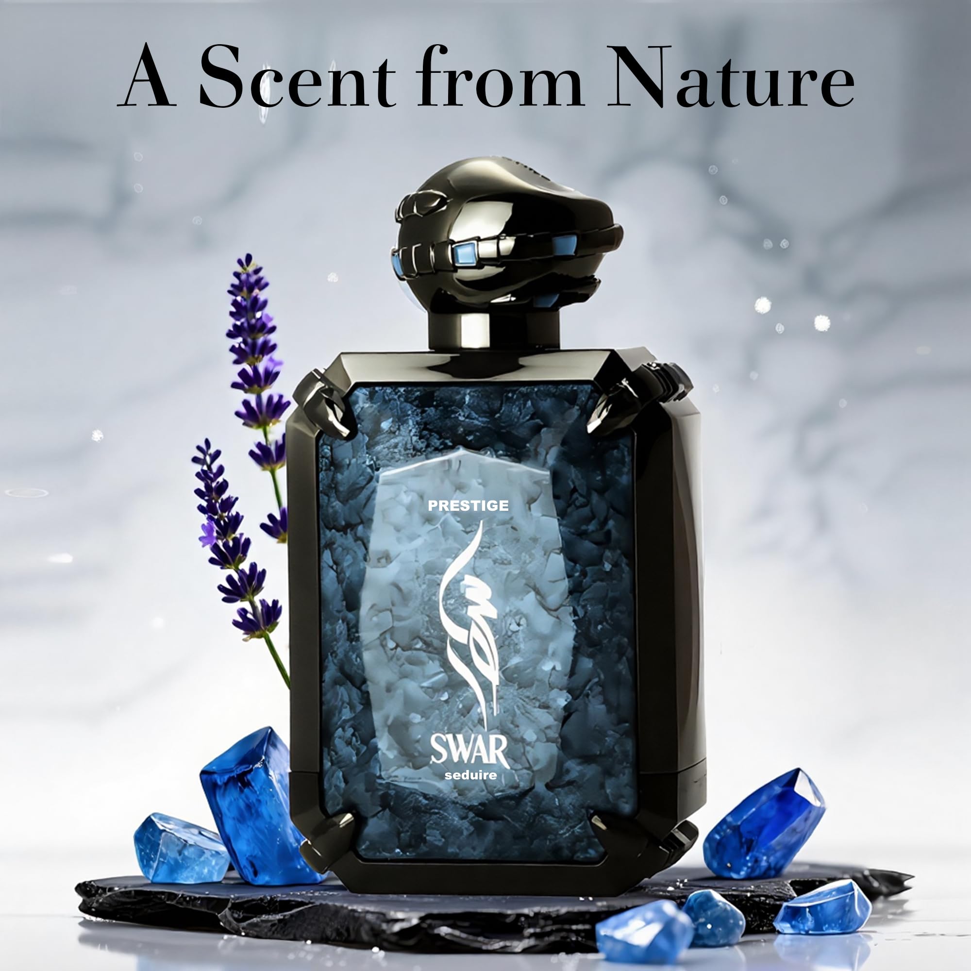 SWAR SEDUIRE Cologne for Men by A CENTER – Warm Spicy Gourmand EDP with Cinnamon, Oud & Leather | 100ml