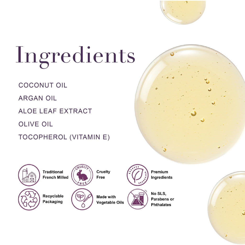 A LA MAISON Lavender Aloe Hand Wash Refill – 33.8 Fl Oz, Plant-Based, Vegan & Cruelty-Free, Made in France