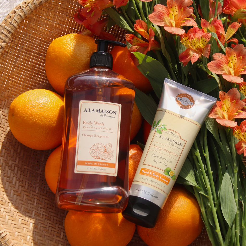 A LA MAISON Orange Bergamot Body Wash 25.36 Fl Oz – Cruelty-Free Citrus Cleanser
