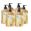 A LA MAISON Provence Lemon Liquid Hand Soap 16.9 oz (6 Pack) – Plant-Based, Vegan, Cruelty-Free, Alcohol & Paraben Free