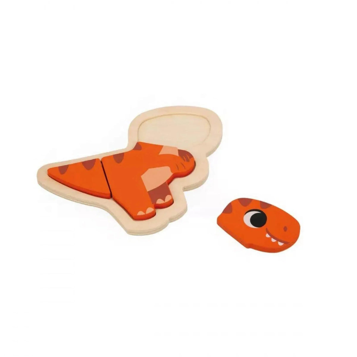 Janod 4 Progressive Puzzles Dino