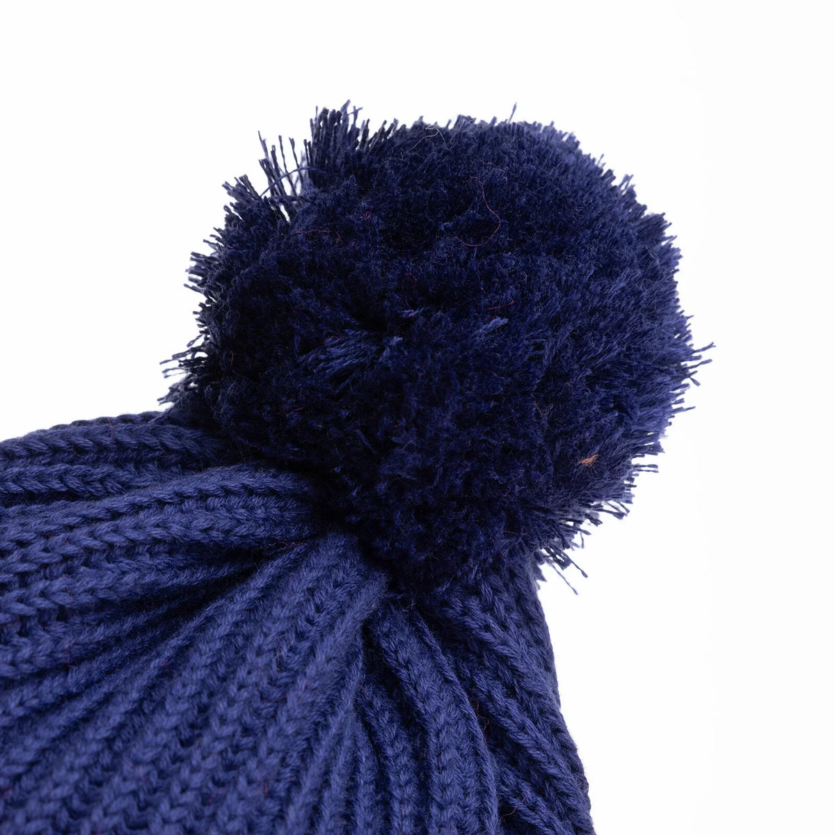 HelloBaby Pom-Pom Knitted Baby Beanie (One Size)