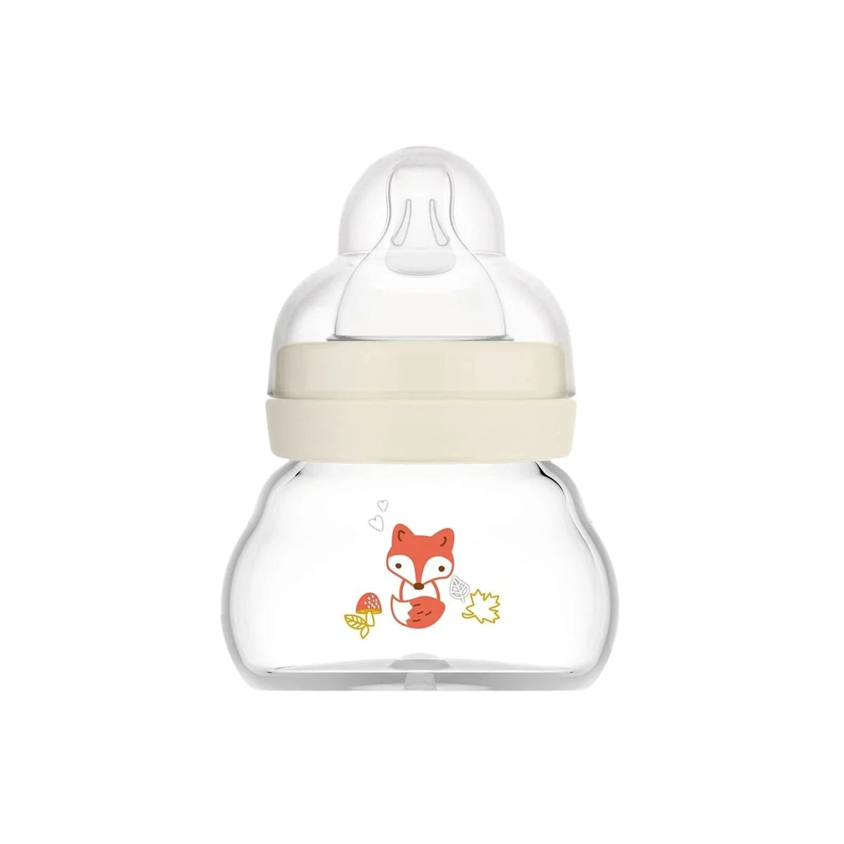 MAM Feel Good Forest Glass Baby Bottle 90ml Assorted
