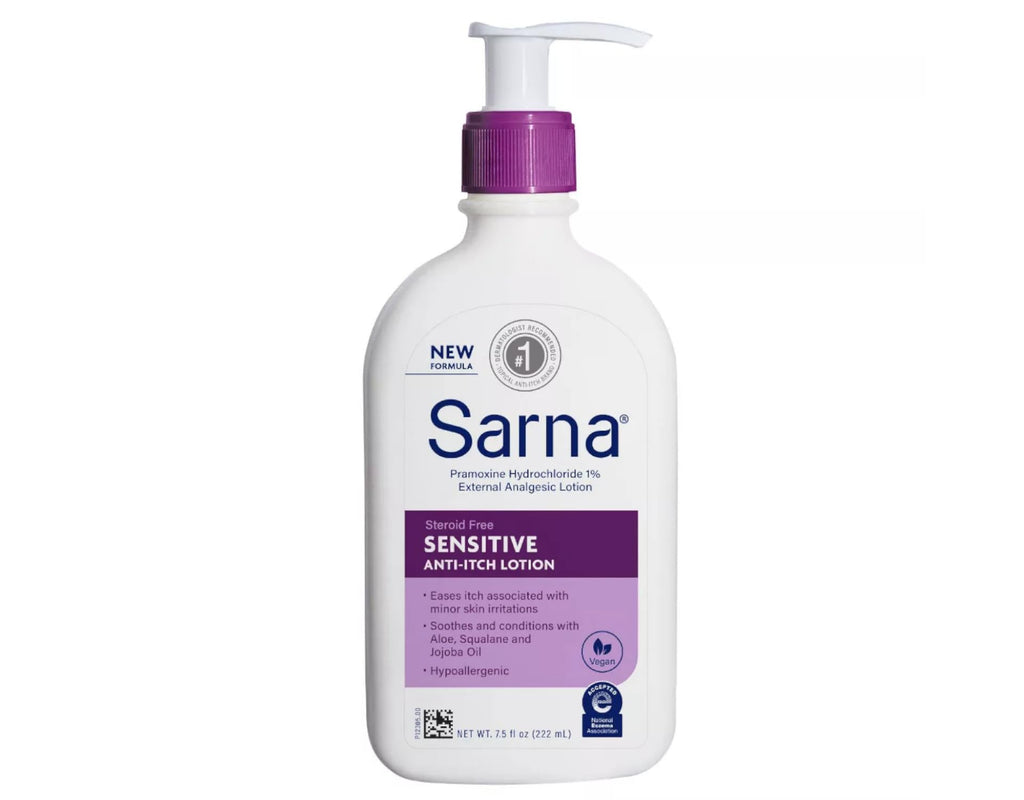 AB Sarna Sensitive Itch Relief Lotion – Fragrance Free, 7.5 Fl. Oz