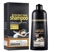 ABBASI & CO Coconut Light Brown Hair Dye Shampoo – 3-in-1 Natural Gray Coverage for Men & Women