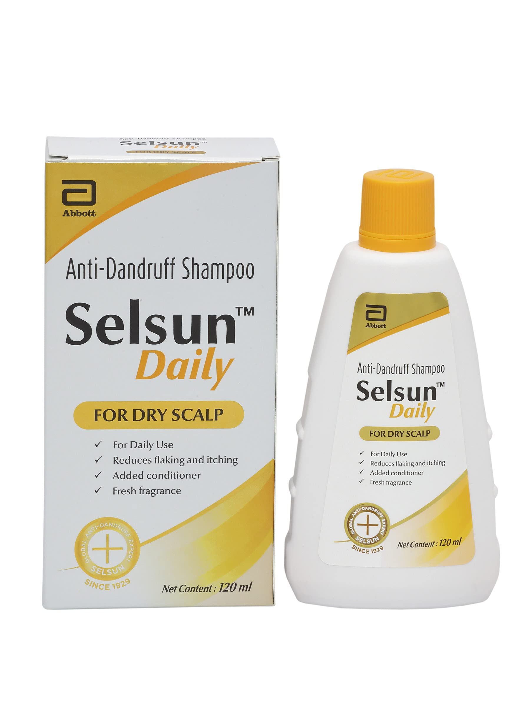 Abbott Selsun Daily Anti-Dandruff Shampoo 240 ml – 1% Selenium Sulphide