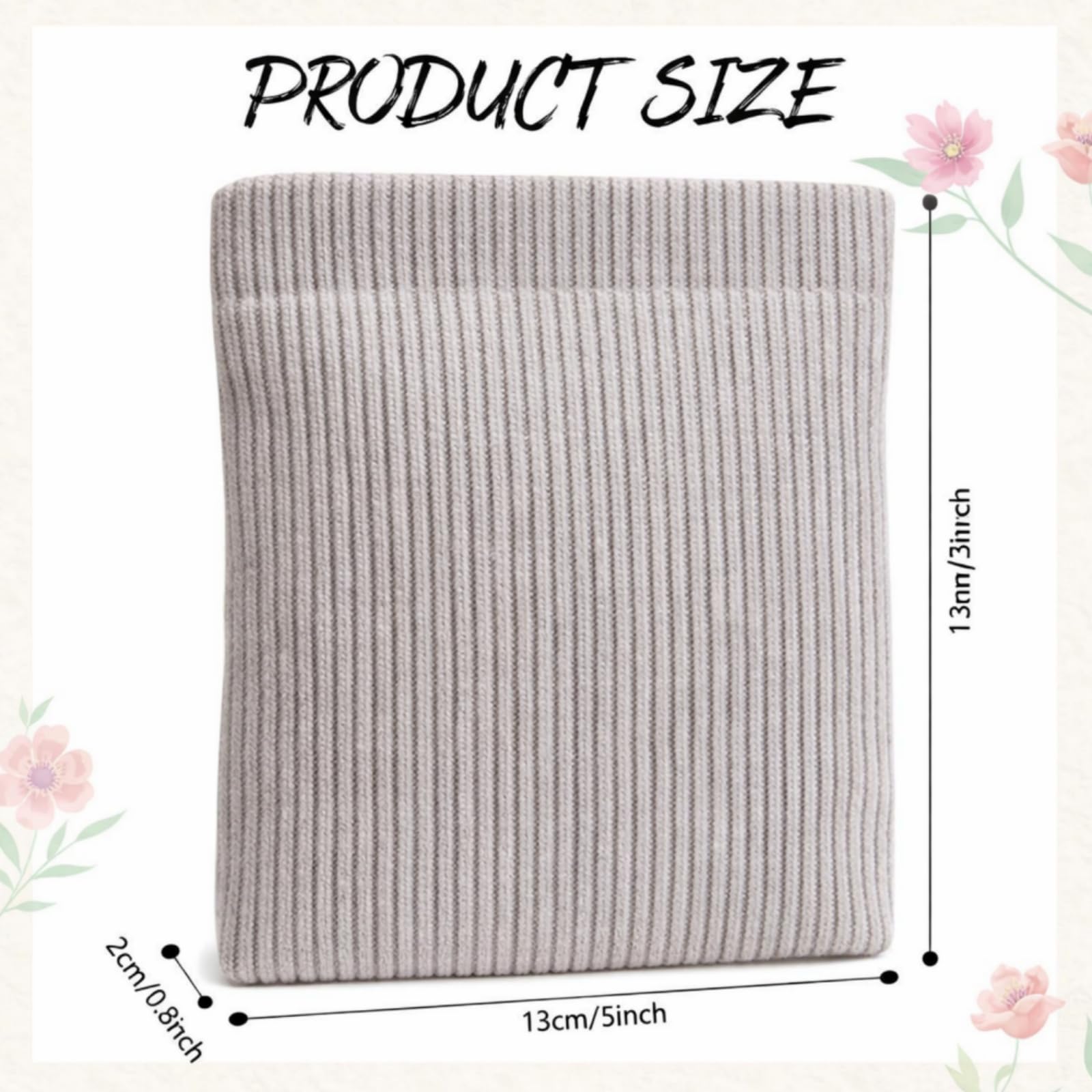 Abbylike 4-Pcs Corduroy Small Makeup Bags with Zipper – Portable Pouch Set for Purse