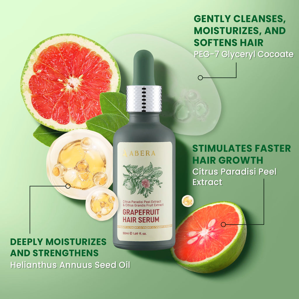 ABERA Renewing Saffron Serum – High-Potency Melasma Treatment with Hyaluronic Acid | 2 Boxes + Grapefruit Hair Regrowth Serum Gift