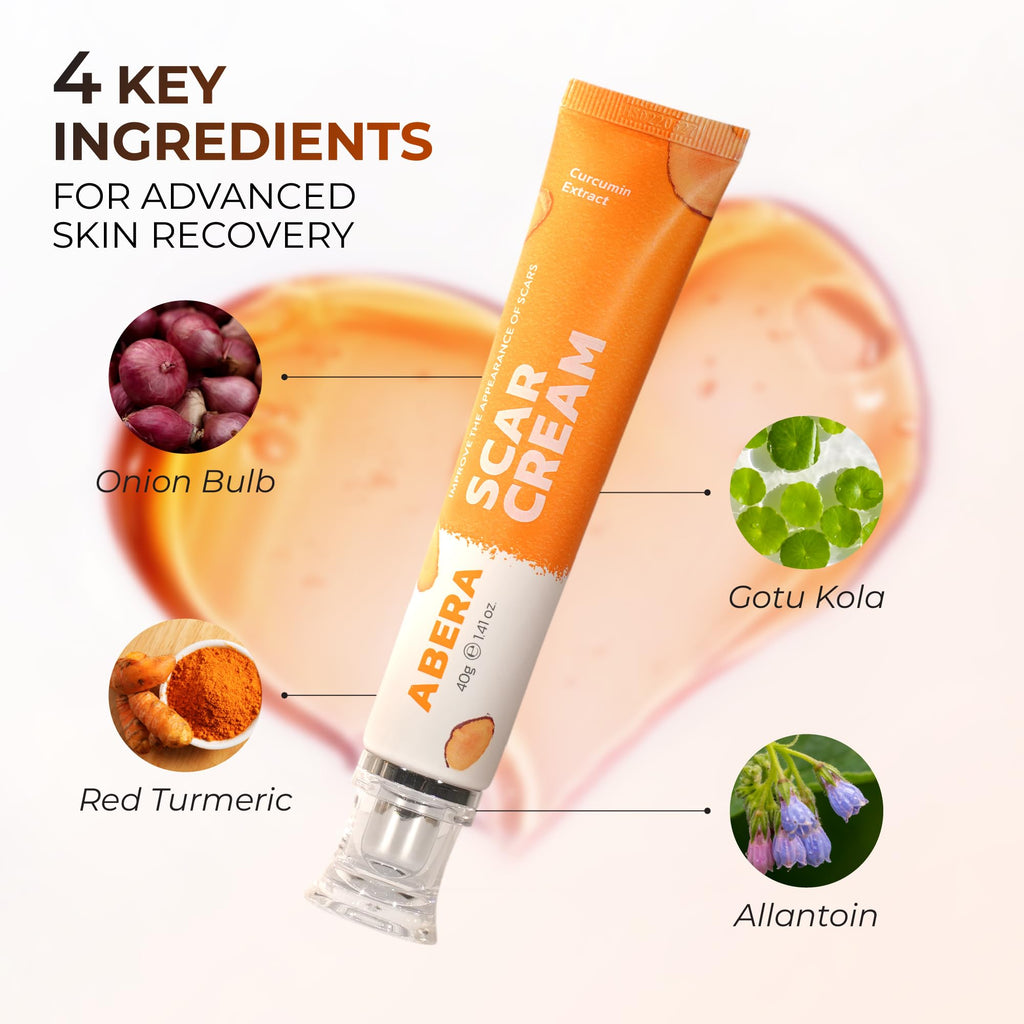 ABERA Scar Cream Upgrade – Skin Regeneration & Repair Cream (1.41 oz per item)