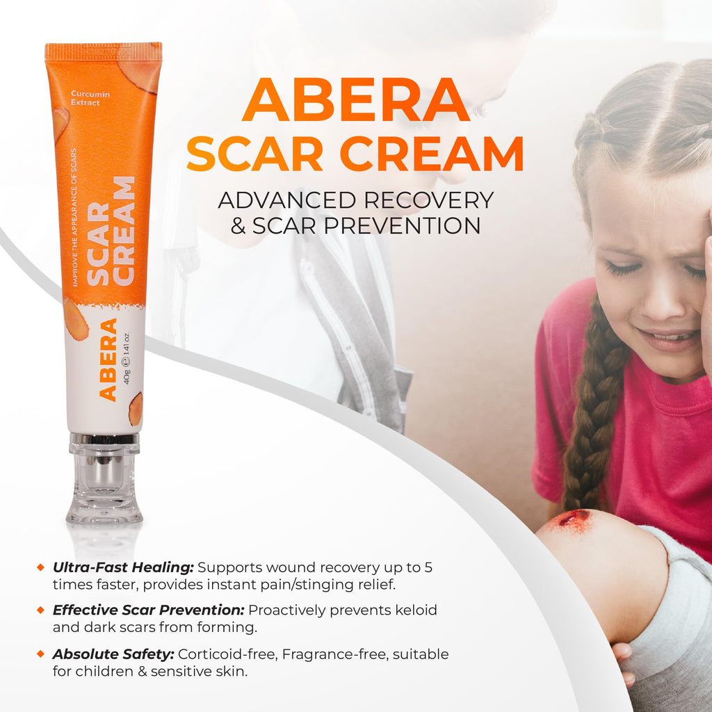ABERA Scar Cream Upgrade – Skin Regeneration & Repair Cream (1.41 oz per item)