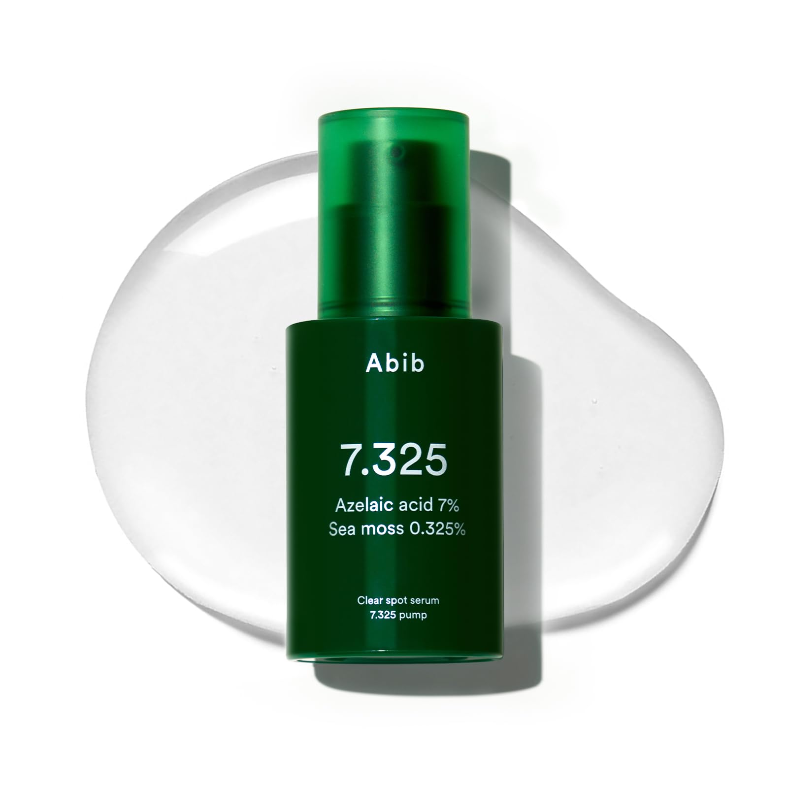Abib Clear Spot Serum 7.325 Pump with Seamoss Extract, Azelaic Acid, Succinic Acid — 30 mL (1.01 fl oz)