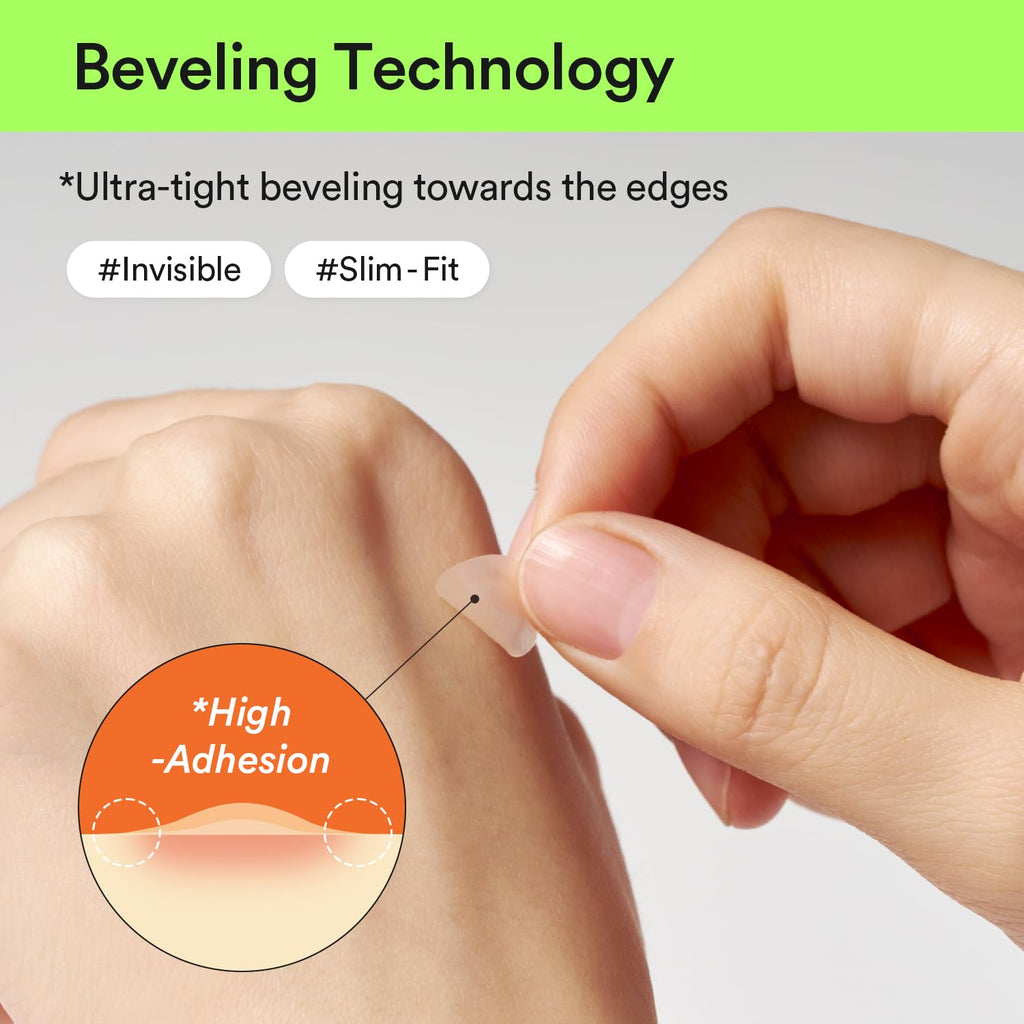 Abib Heartleaf Calming Spot Patch – 78 Patches, Invisible & Waterproof, Two Sizes (10mm/12mm)