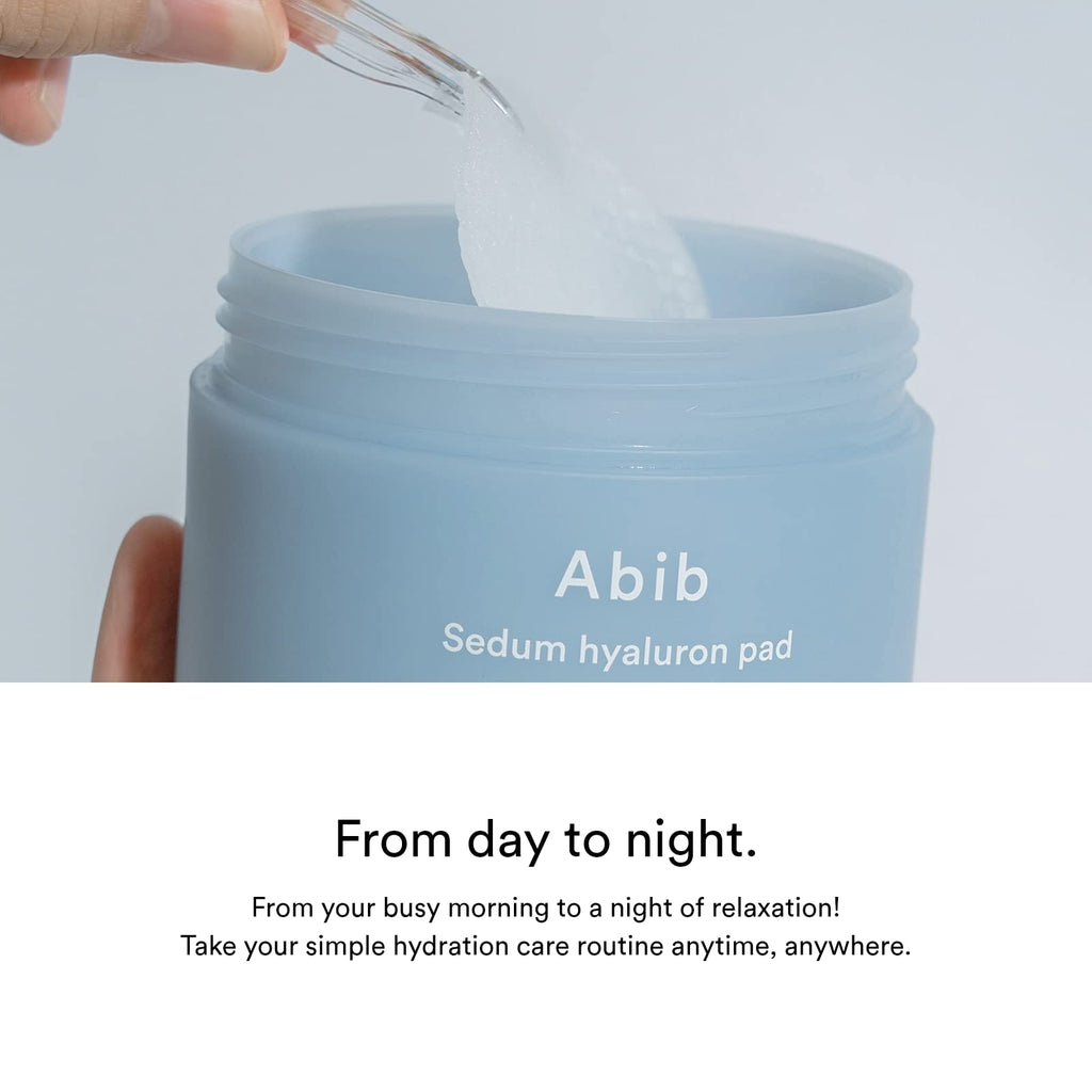 Abib Sedum Hyaluron Pad Hydrating Touch (75 Pads) | Hydration for Dry Skin | Korean Skincare