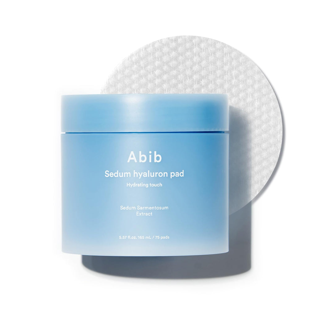 Abib Sedum Hyaluron Pad Hydrating Touch (75 Pads) | Hydration for Dry Skin | Korean Skincare
