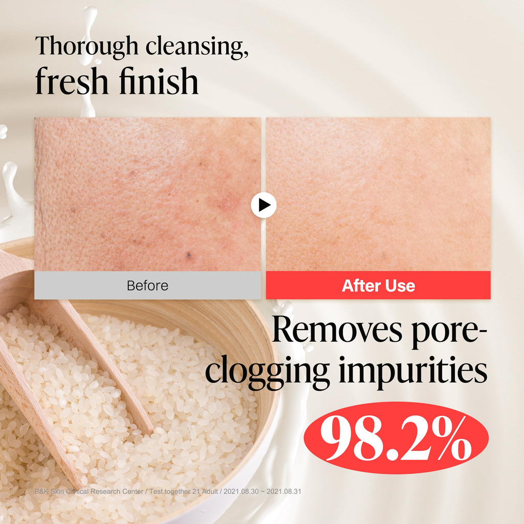About Me Rice Makgeolli Cleansing Foam – Low pH Fermented Rice Cleanser for Sensitive Skin | 4.06 fl oz