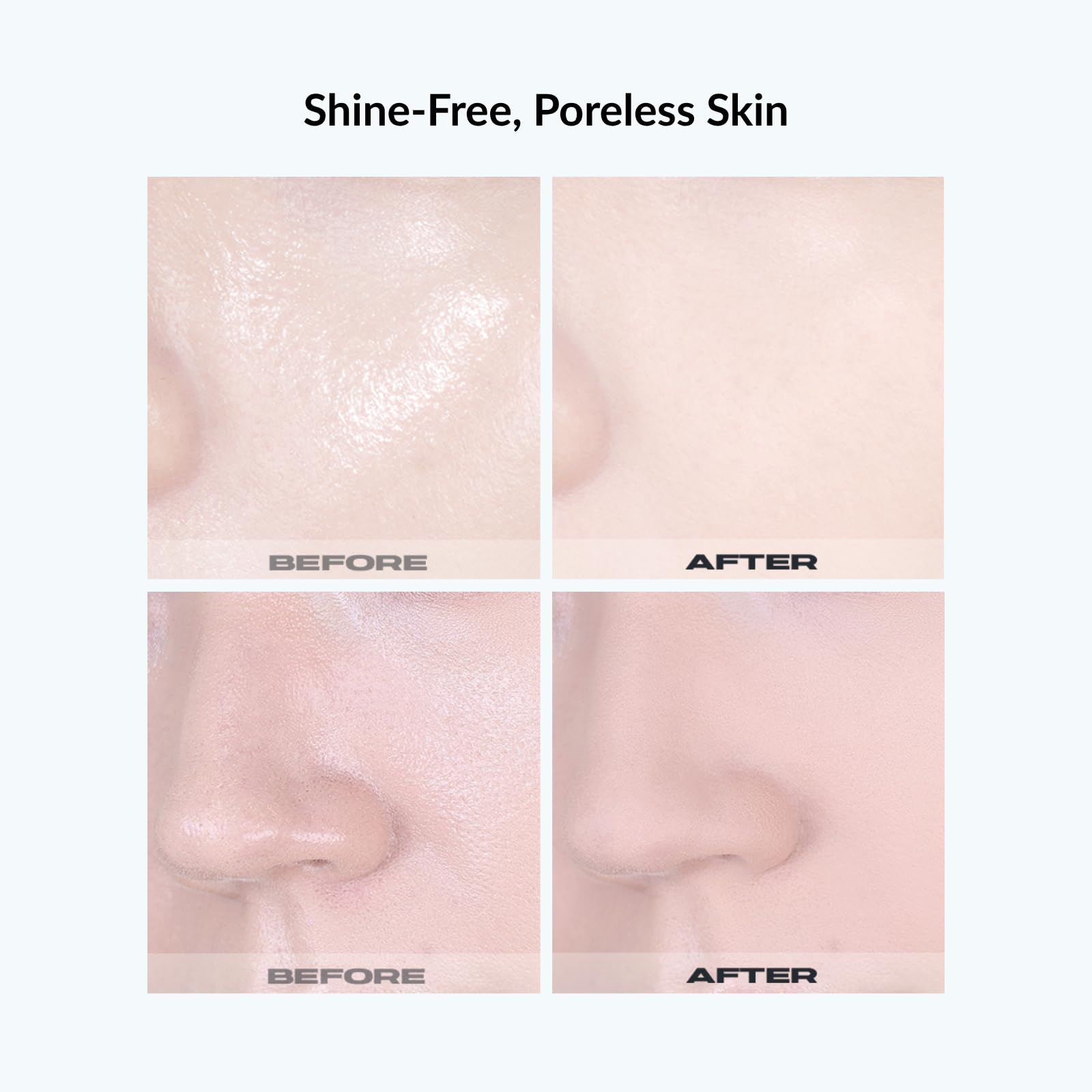 ABOUT TONE Blur Powder Pact 0.32oz – Pressed Powder with Mirror, Matte Finish, Vegan Formula