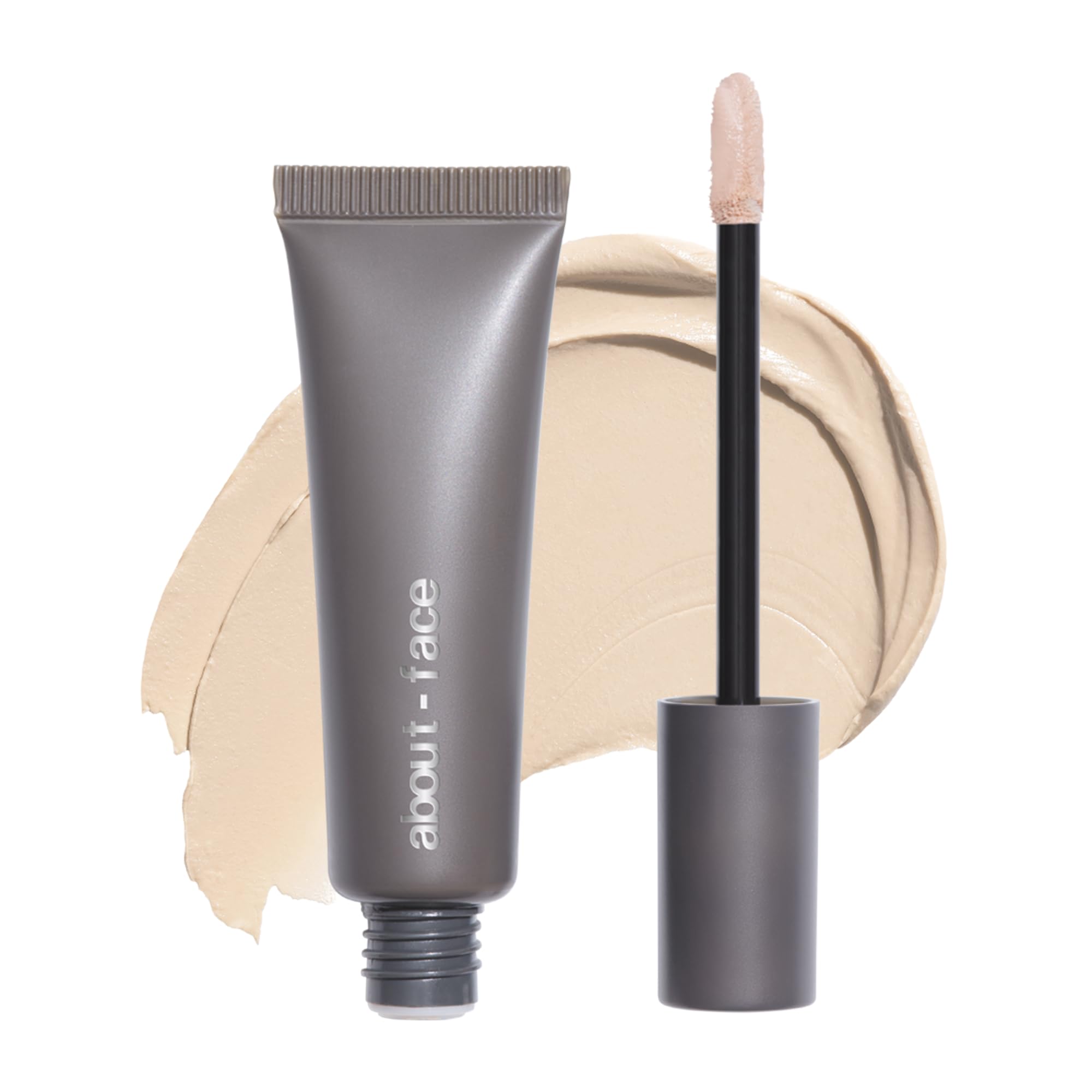 about-face Shadow Fix Eye Primer – Long-Wear, Crease-Proof Base, 0.405 oz – Vegan & Cruelty-Free