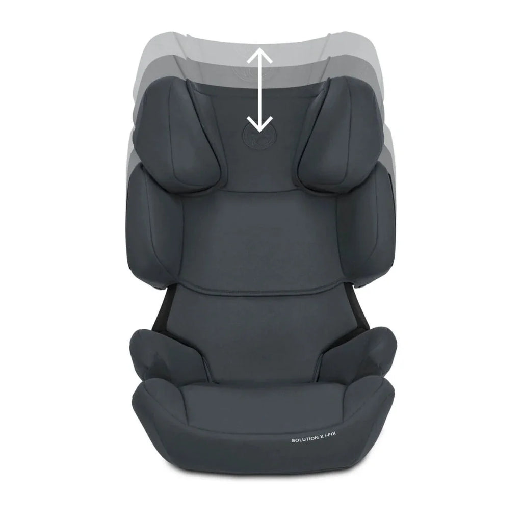 Cybex Solution X i-Fix Group 2/3 Car Seat - Cobblestone Grey