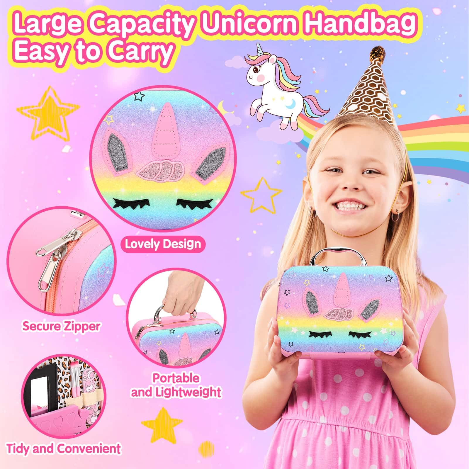 Acejoz Kids Nail Polish & Press-On Nails Set | Non-Toxic Kit