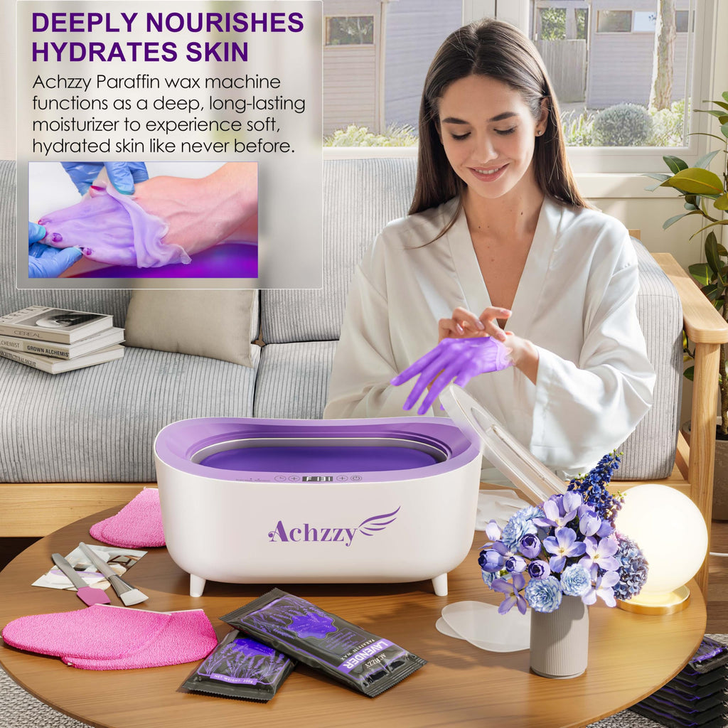 Achzzy 5000ml Paraffin Wax Warmer for Hands & Feet – Professional Wax Bath with Smart Heating