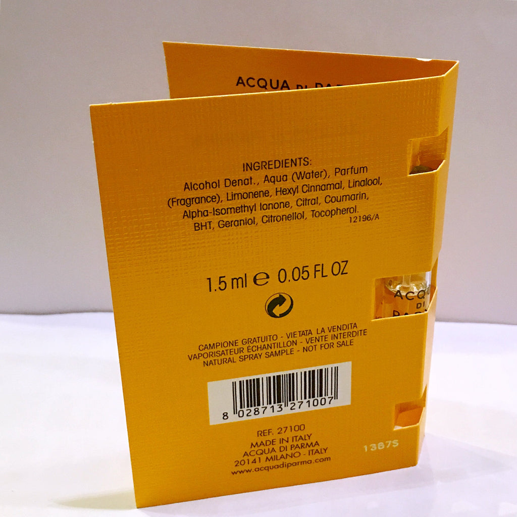 Acqua Di Parma Colonia Pura Eau de Cologne for Men – 0.05 oz Sample Spray
