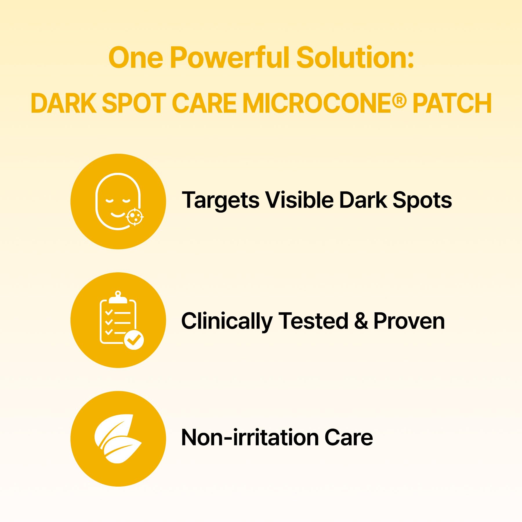 Acropass Dark Spot Microcone Patch – Brightening for Post-Blemish Marks with Vitamin C & Niacinamide