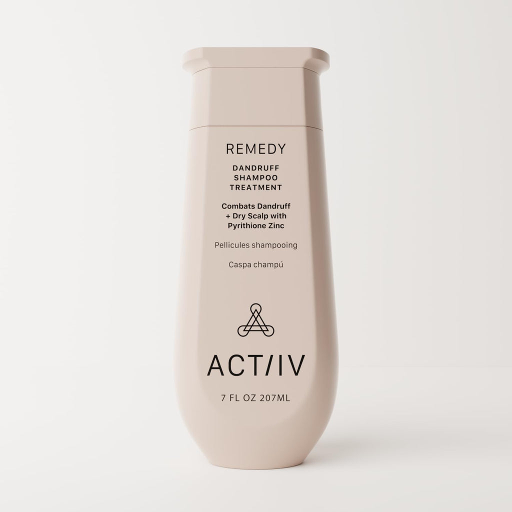 ACTIIV Remedy Dandruff Shampoo Treatment | Plant-Based, Color-Safe & Vegan