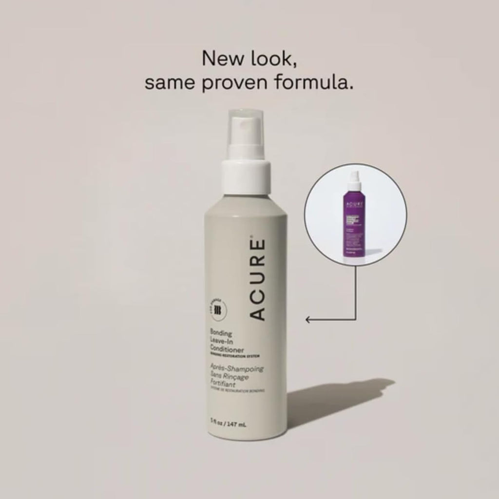 Acure Bonding Leave-In Conditioner – Moisture Spray for Dry, Damaged & Color-Treated Hair