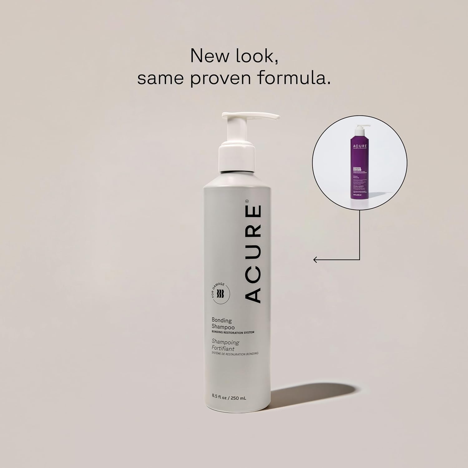 Acure Bonding Shampoo – Strengthening, Hydrating Care for Damaged Hair