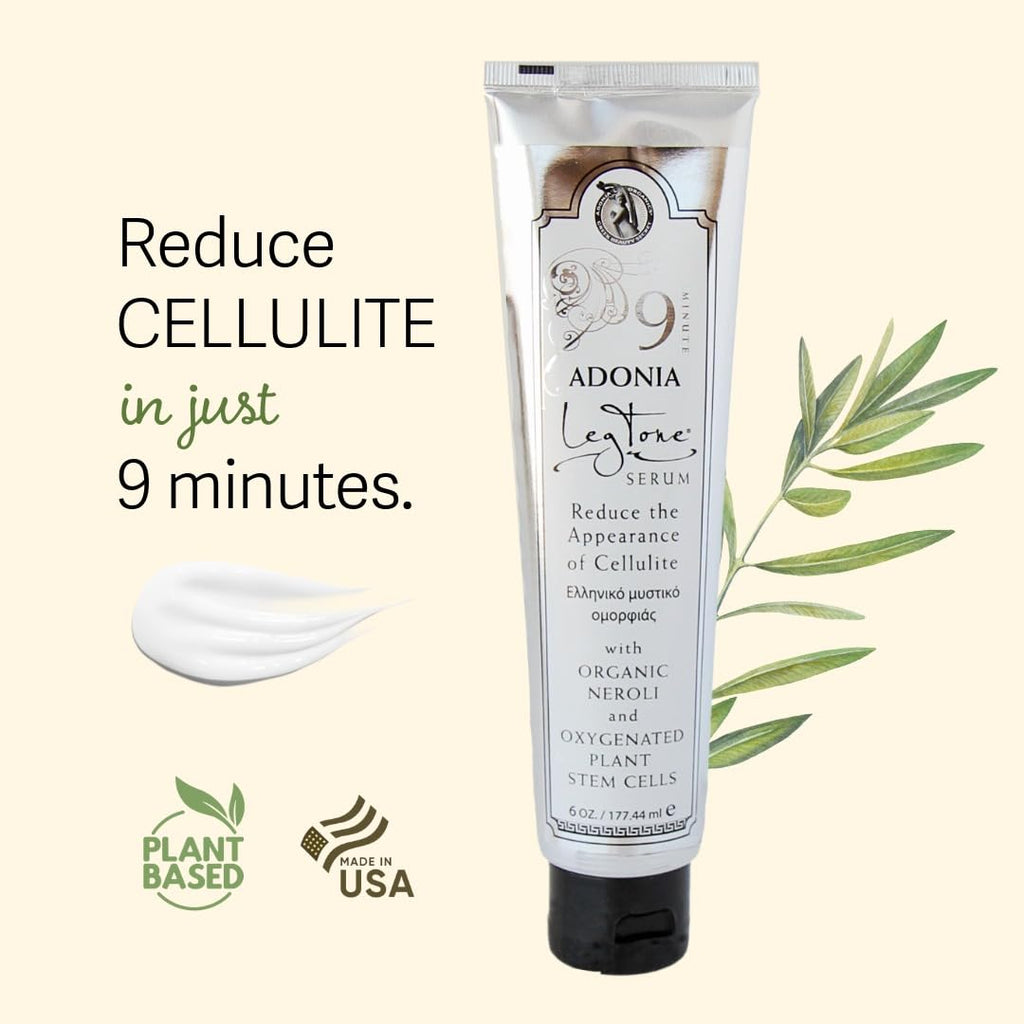 Adonia Organics LegTone – Organic Cellulite Cream for Firming & Smoothing