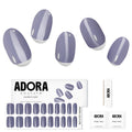 Adora Couture Semi-Cured Gel Nail Strips – Mystic Midnight | Salon-Quality at Home