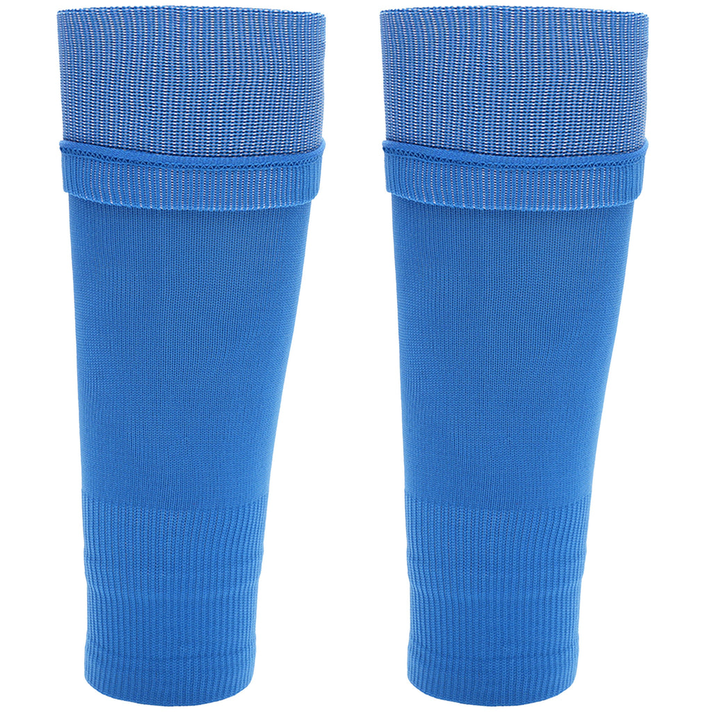 Sock Stack Adults Blue Football Leg Sleeve Socks Compression Support Breathable Fits Over