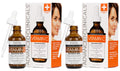 Advanced Clinicals Brightening Vitamin C Serum with Glycolic & Lactic Acid – 2-Pack | Face & Eye Serum