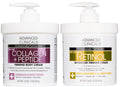 Advanced Clinicals Retinol Cream + Collagen Body Moisturizer 2-PC Set | Dry Skin