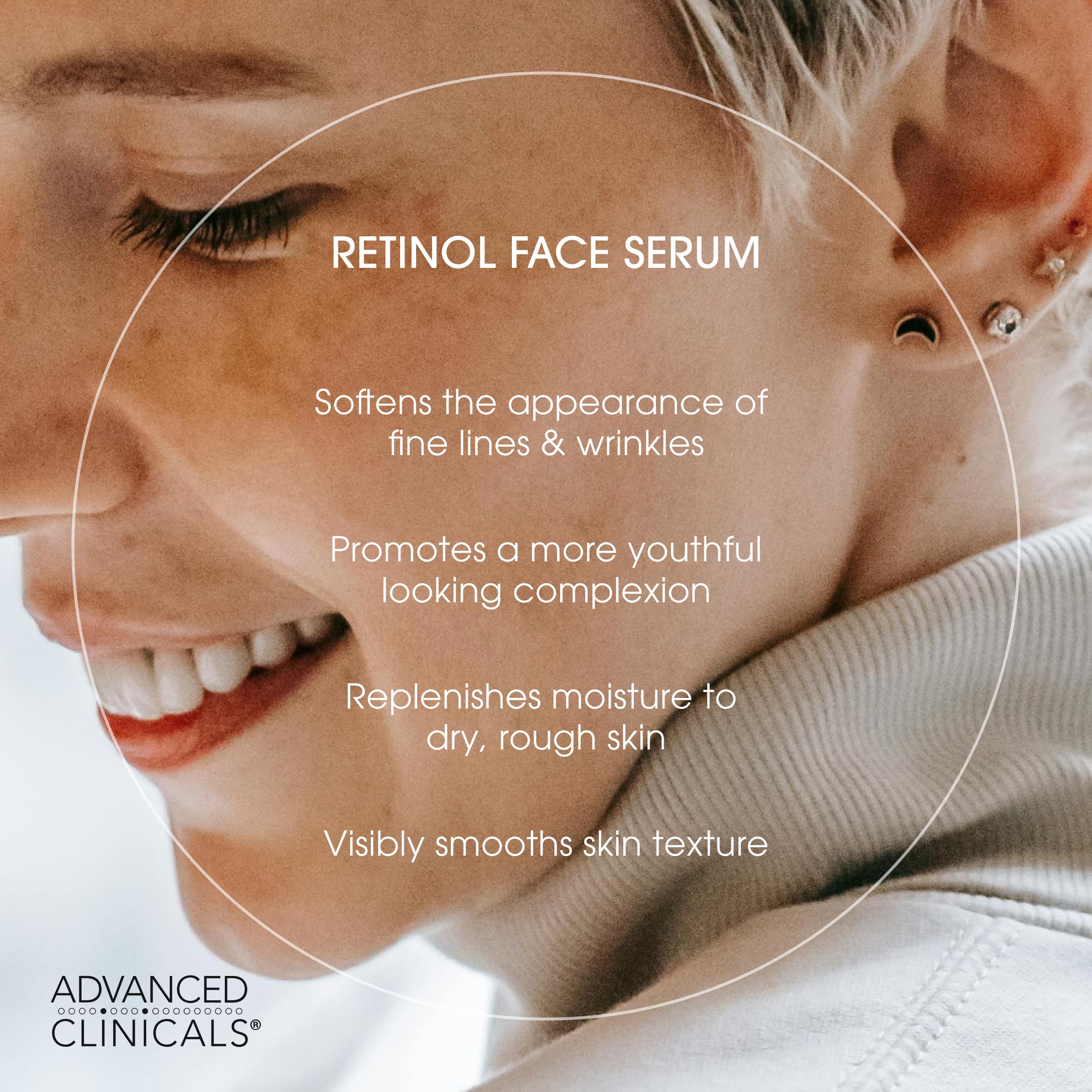 Advanced Clinicals 3pc Retinol, Vitamin C & Collagen Serum Set – 1.75 oz Each