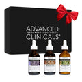 Advanced Clinicals 3 Pack Face Serum Essentials Set | Vitamin C Brightening, Retinol Firming, Hyaluronic Hydration