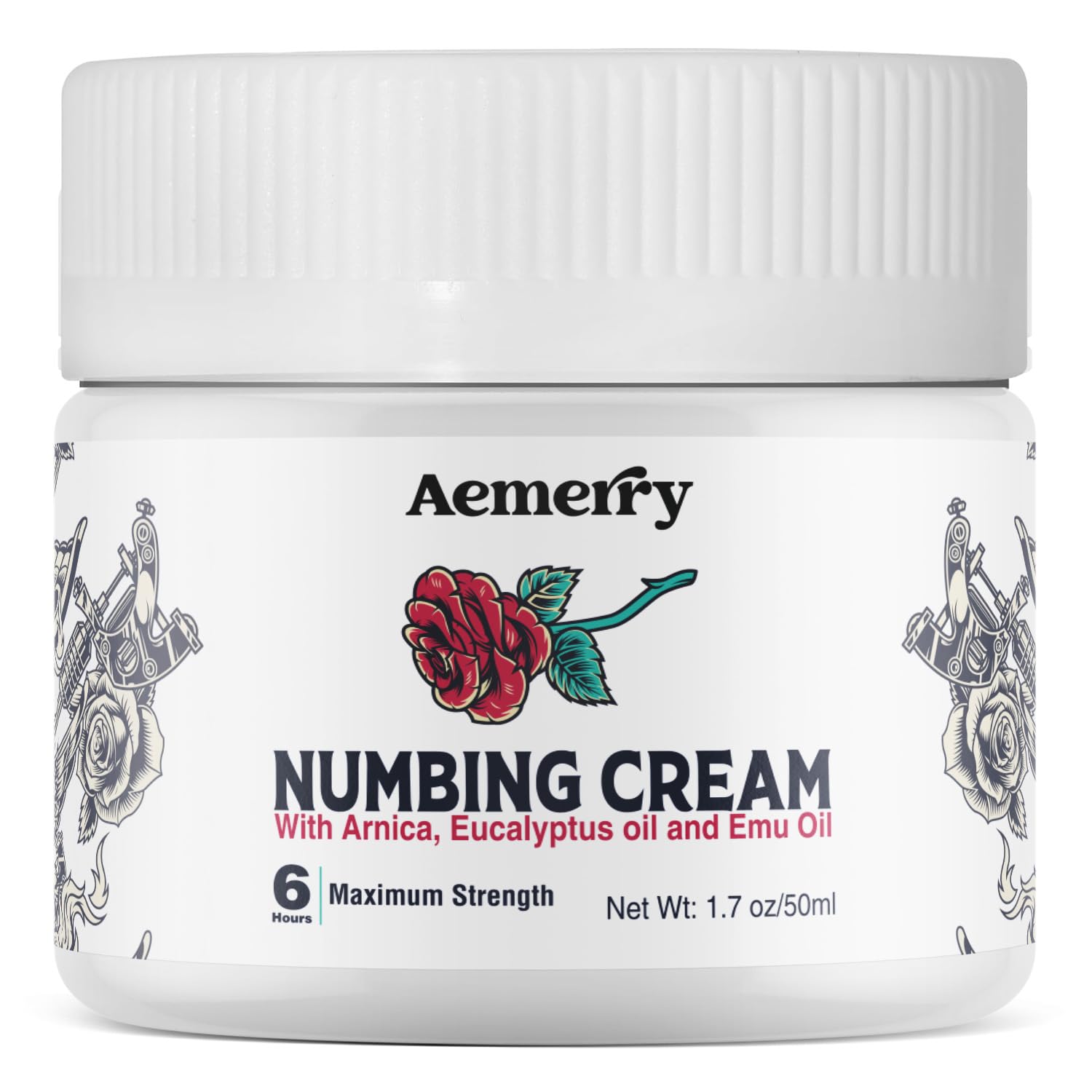 Aemerry Numbing Cream Maximum Strength — Up to 6 Hours Numbness