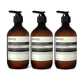Aesop Eleos Nourishing Body Cleanser | Hydrating Emollients & Purifying Botanicals | 3 x 500mL