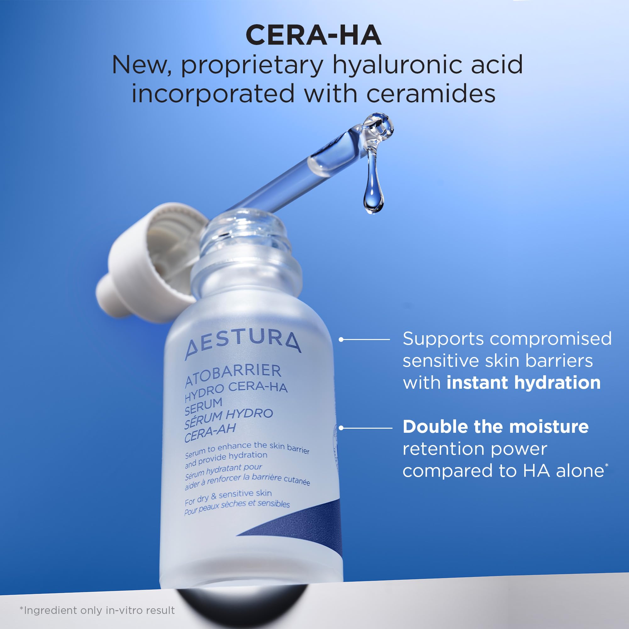 AESTURA ATOBARRIER365 Hydro CERA-HA Serum — Ceramides, Hyaluronic Acid & Niacinamide for Deep Hydration | 30ml