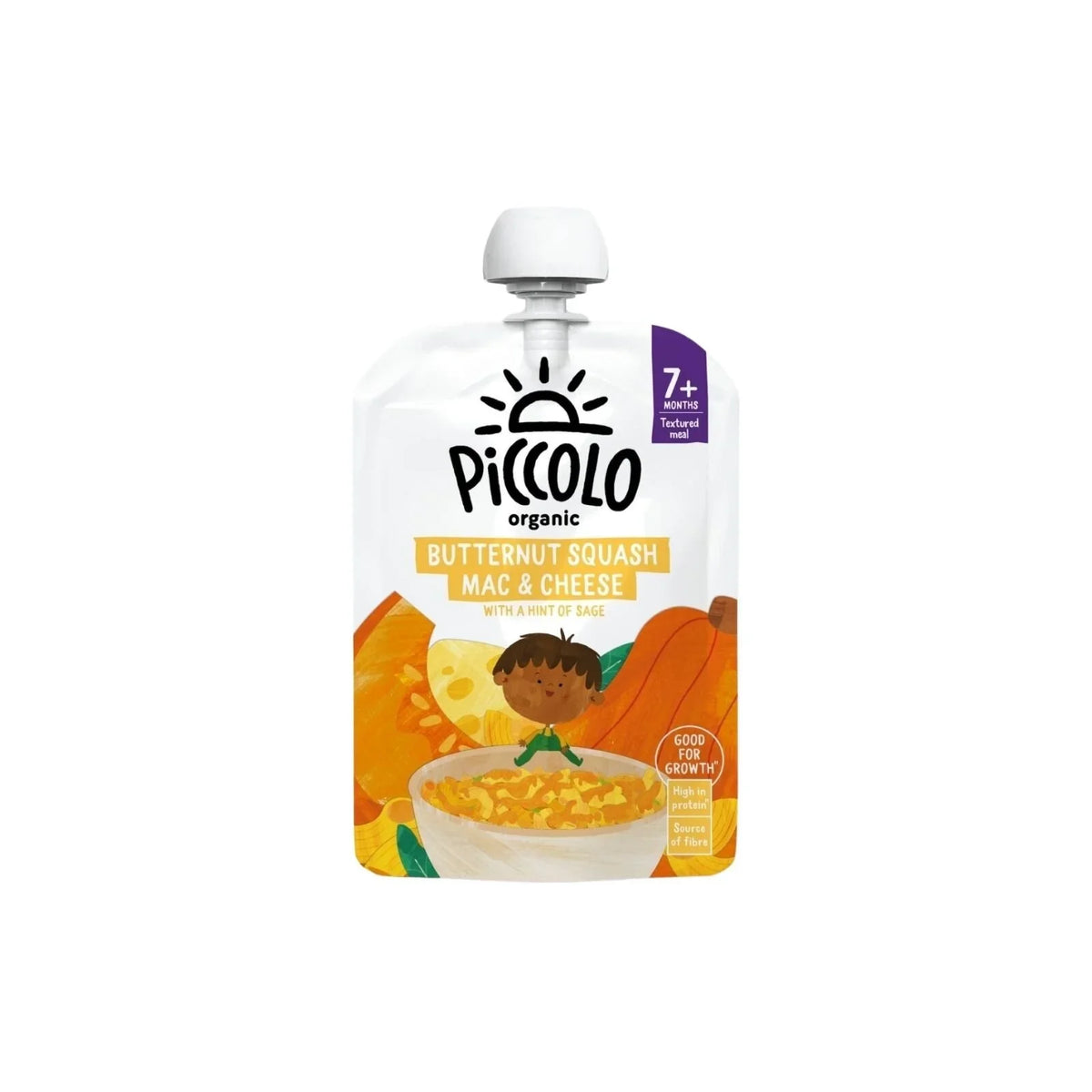 Piccolo Organic Butternut Squash Mac & Cheese 7+ months 130g