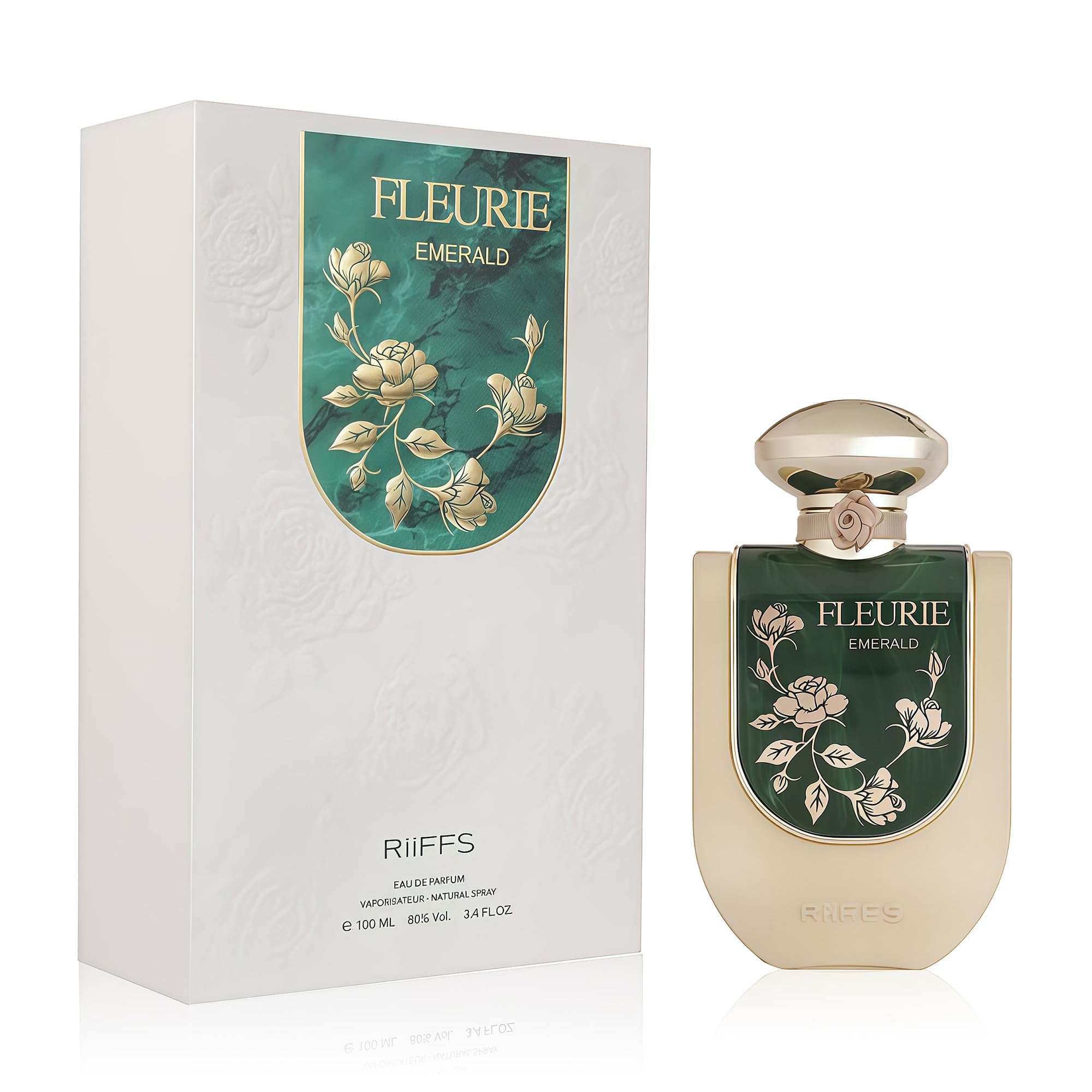 AFLUXE Riiffs Fleurie Emerald Eau de Parfum for Women 100 ml