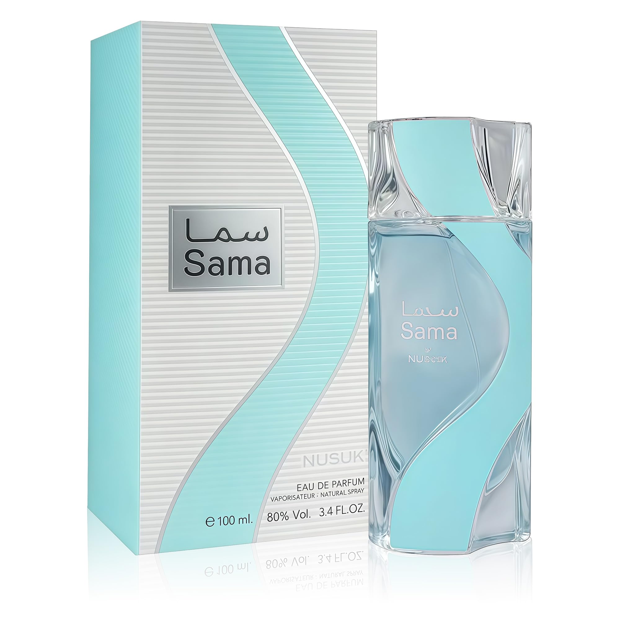 AFLUXE Sama Eau de Parfum – Unisex 100ml Fragrance with Pineapple, Bergamot & Rose